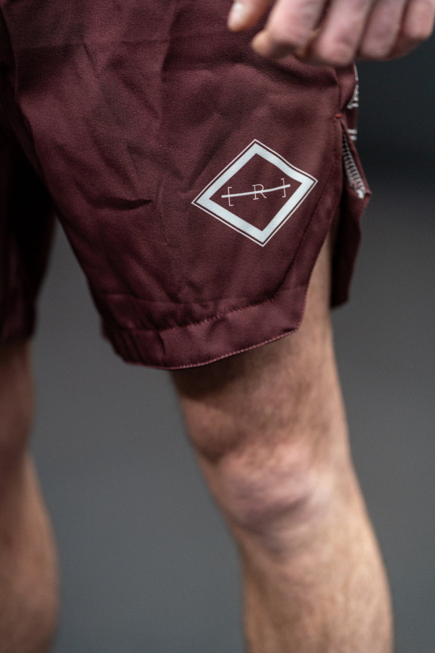 Claret Everywhere Combat Shorts