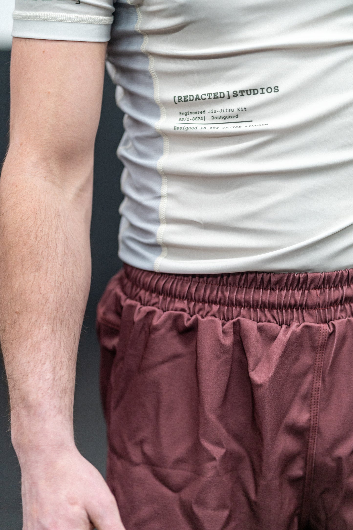 Claret Everywhere Combat Shorts