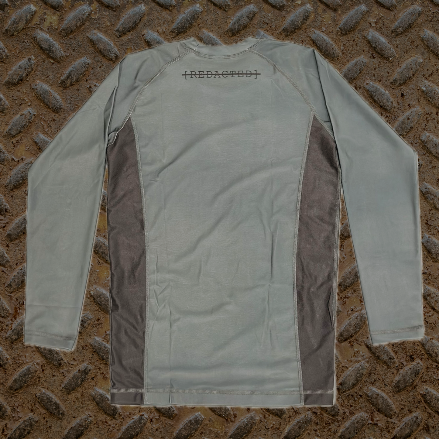Smoke Signals Grey Long Sleeve Rashguard