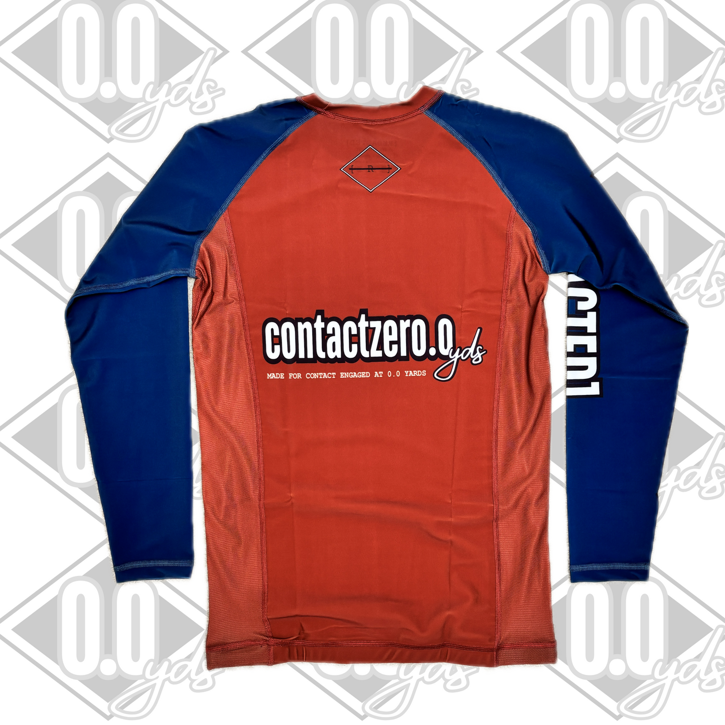HOT TOPIC Rashguard/Long Sleeve/Rusted Orange