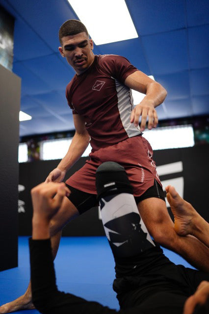 Claret Everywhere Combat Shorts