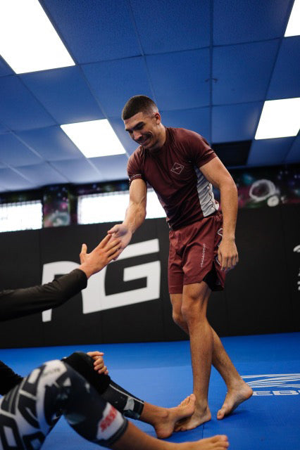Claret Everywhere Combat Shorts