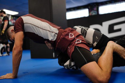 Claret Everywhere Combat Shorts