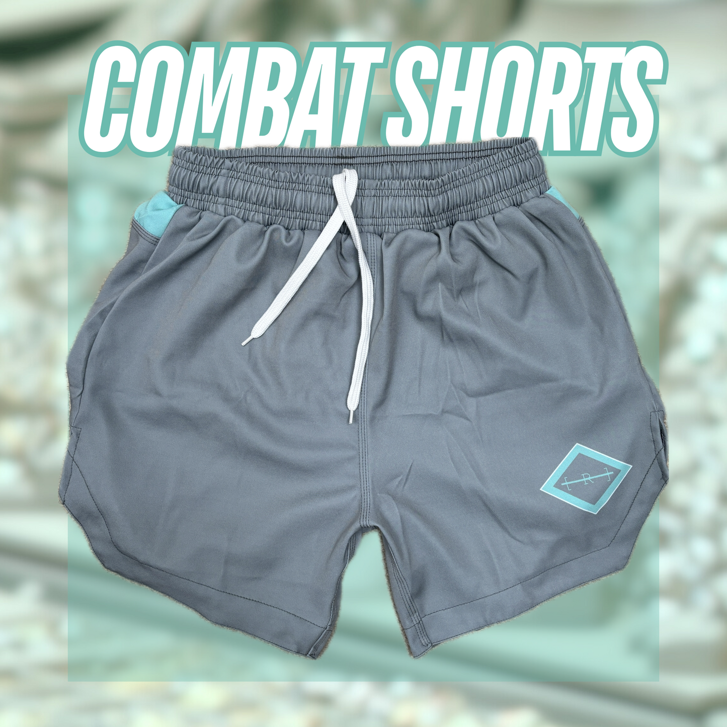 TIFF Grey Combat Shorts