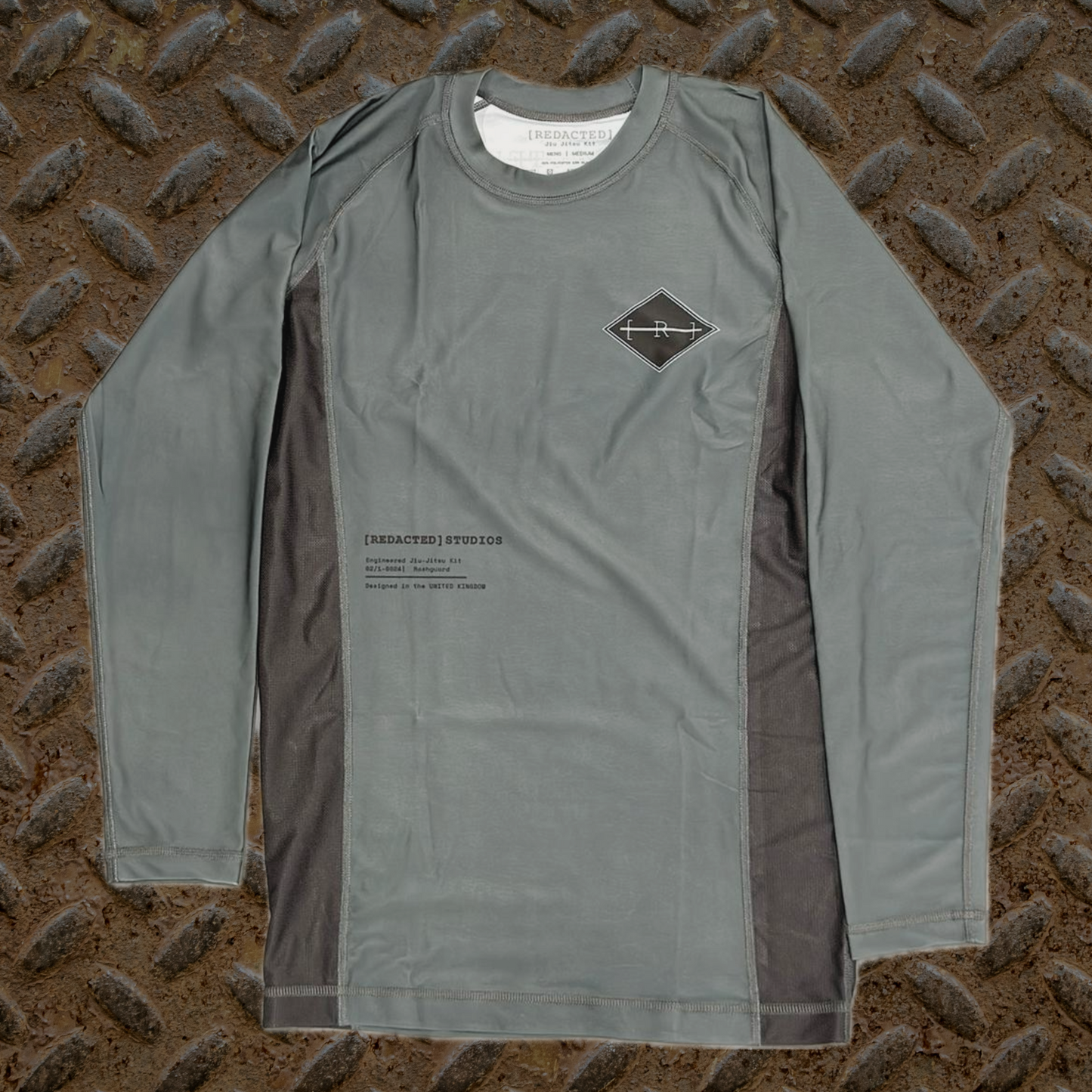 Graphite Grey Long Sleeve Rashguard