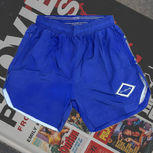 VEGA Blue Combat Shorts