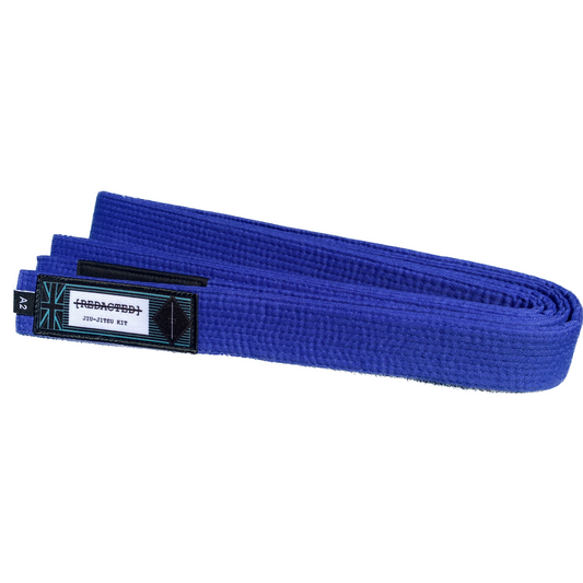 Blue BJJ Belt by Redacted Studios